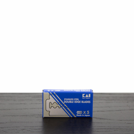 KAI Stainless Steel DE Blades - 5 Blade Pack